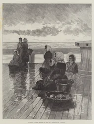 En attendant les travailleurs de la mer